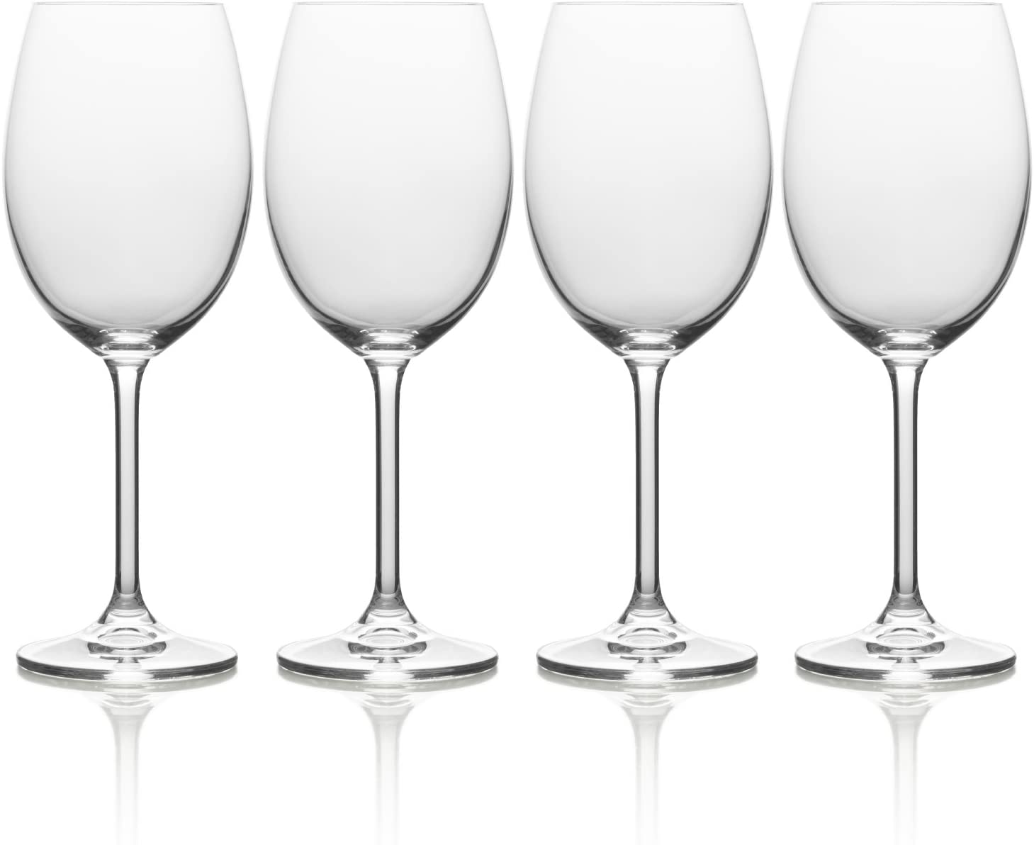 These elegant white wine glasses from the Julie collection are made of fine...